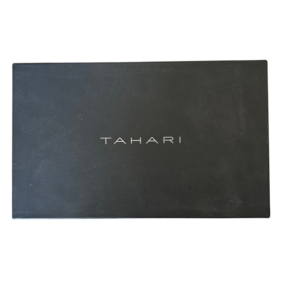 Tahari Evelyn 2 Mocha Patent Leather Heels | Size 9M | Block Heel - Picture 5 of 8